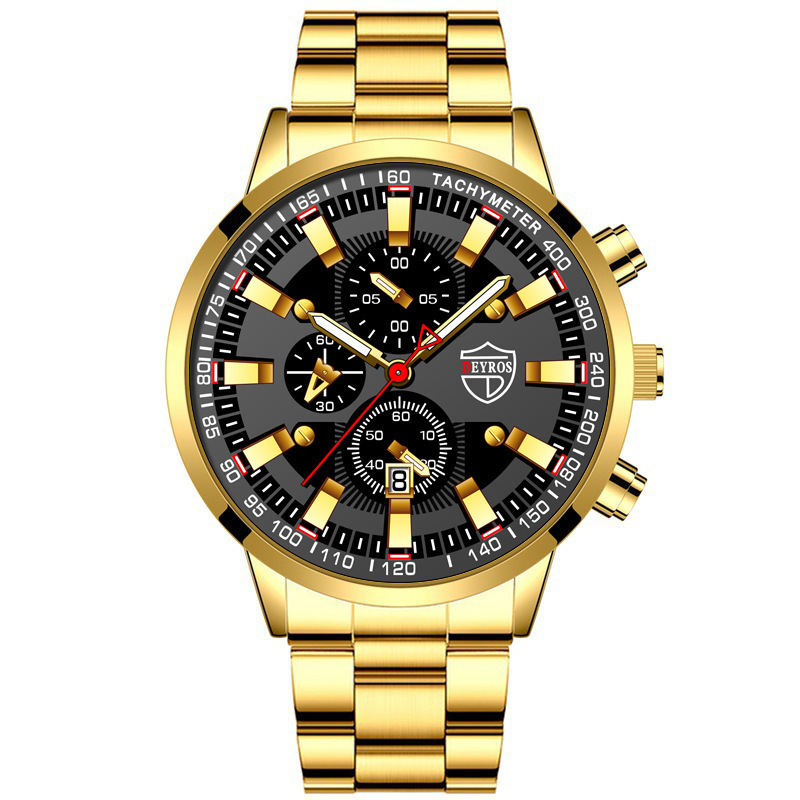 Stainless Steel Luminous Quartz Wristwatch For Men - Image 7